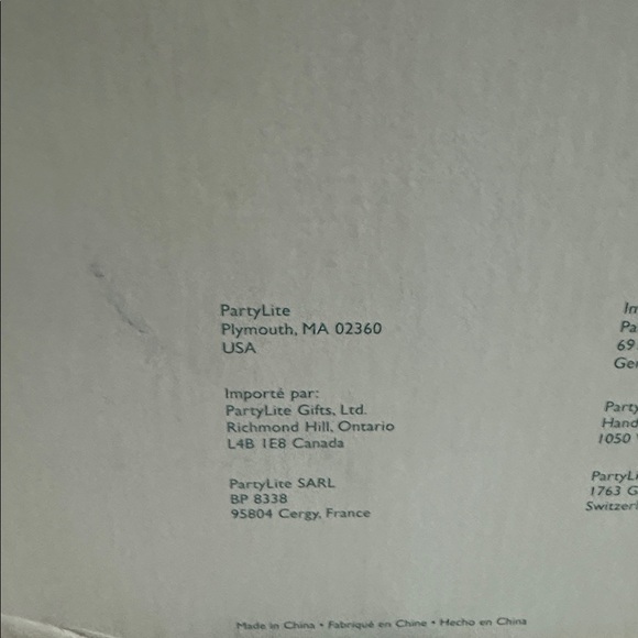 NIB Partylite Infinite Reflections Candle Holder - Picture 6 of 6